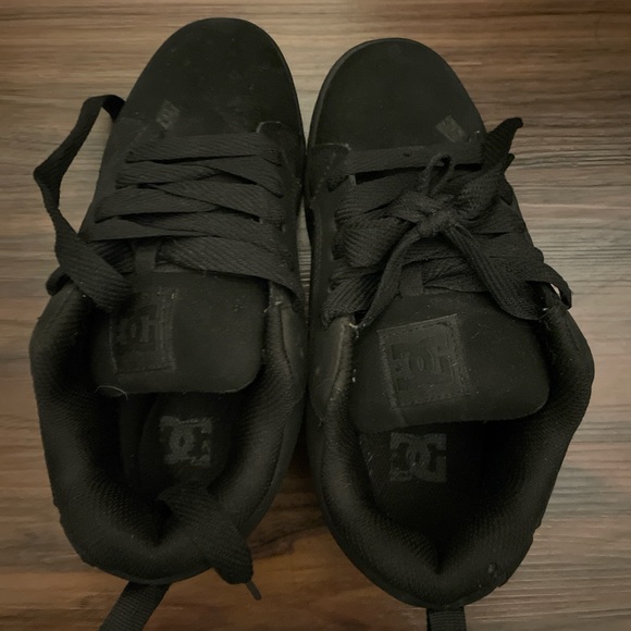 DC Other - DC Black Sneakers with Padded Comfort and Durable Sole